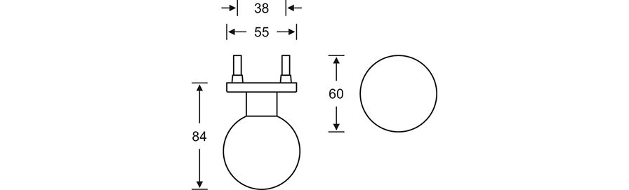 HT-Türknopf ASL, 0230803,gegens.,a.Ros.rd,F69 ma
