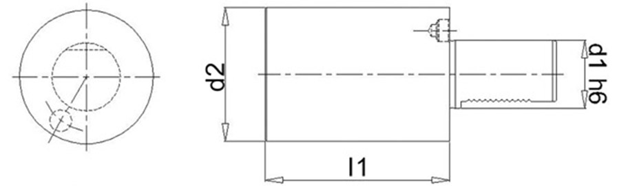 Zylinder-Rohling VDI A2 50x135mm FORTIS
